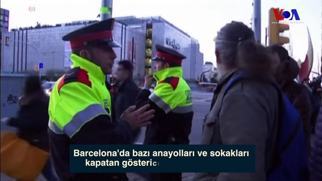 Katalan Liderin Almanya’da Gözaltına Alınması Protesto Edildi