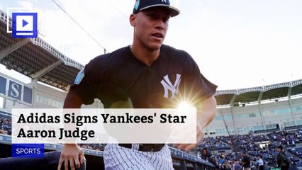 Adidas Signs Yankees' Star Aaron Judge