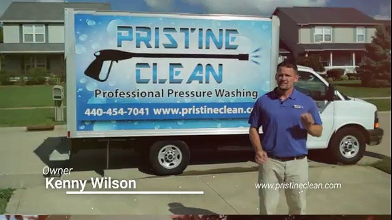 Concrete Washing With Pristine Clean