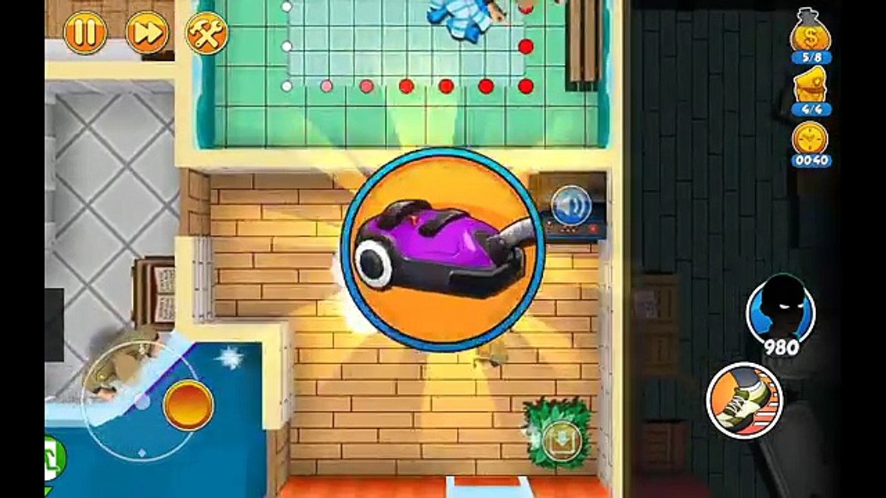 Robbery Bob 2: Double Trouble - Seagull Bay Lvl. 1-10 - iOS / Android Gameplay Video - Part 5