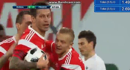 Fedor Smolov Goal HD Russia 1-2 France
