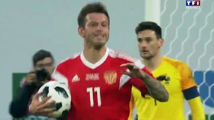 Fedor Smolov Goal HD - Russia 1 - 2 France - 27.03.2018 (Full Replay)