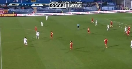 Cengiz Under Goal HD - Montenegro 0-1 Turkey 27.03.2018
