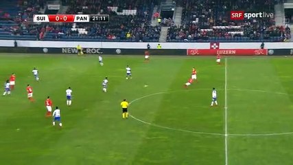 Blerim Dzemaili  Goal HD -Switzerland	1-0	Panama 27.03.2018