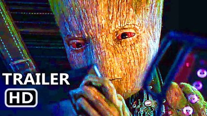 AVENGERS 3 INFINITY WAR "Teen Groot Vs. Starlord" TV Spot