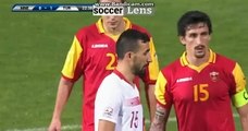 Okay Yokuslu Goal HD - Montenegro 0-2 Turkey 27.03.2018