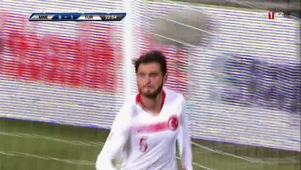 Okay Yokuslu Goal HD - Montenegro 0 - 2 Turkey - 27.03.2018 (Full Replay)