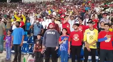 National Anthem of Pakistan in PSL 2018 Final Lovely Moments