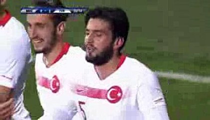 Okay Yokuslu Goal - Montenegro vs Turkey  0-2   27.03.2018 (HD)