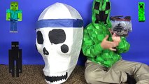 Giant Skull Surprise - Creeper Boy - Dancing Minecraft Mobs