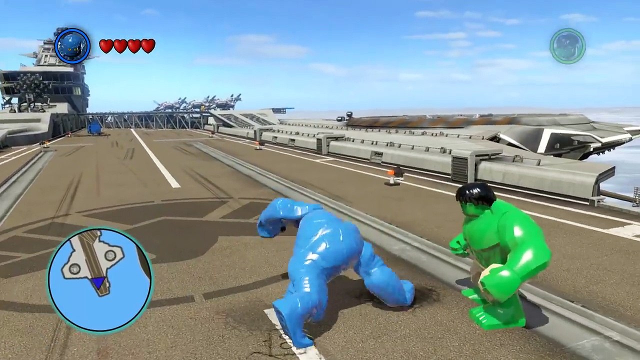 HULK VS A-BOMB (TRANSFORMATION) - LEGO FIGHT (LEGO MARVEL SUPER HEROES)