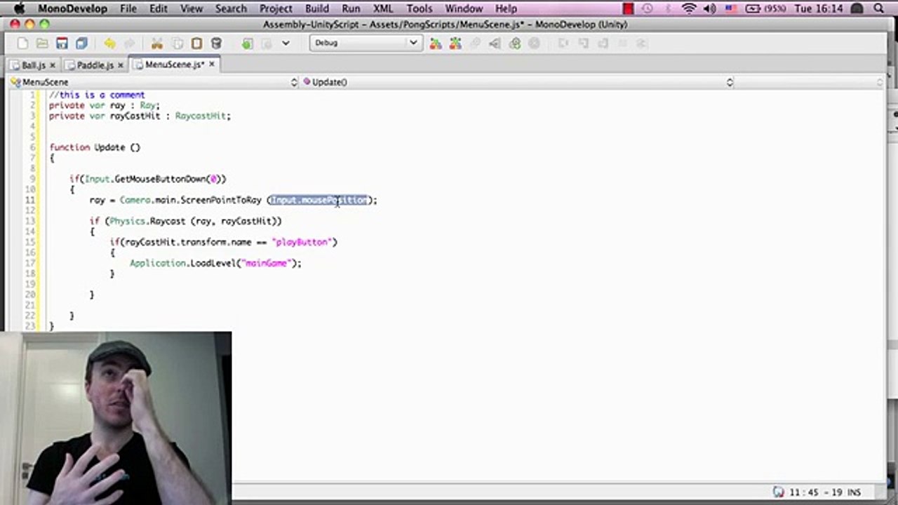 Unity tutorial - Pong Game - How To Make Mobile Games - part 4B