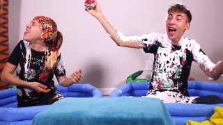 Whos the Better Sibling? Messy Challenge!