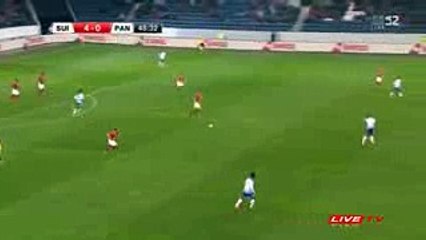 Steven Zuber Goal - Switzerland vd Panama   5-0  27.03.2018 (HD)