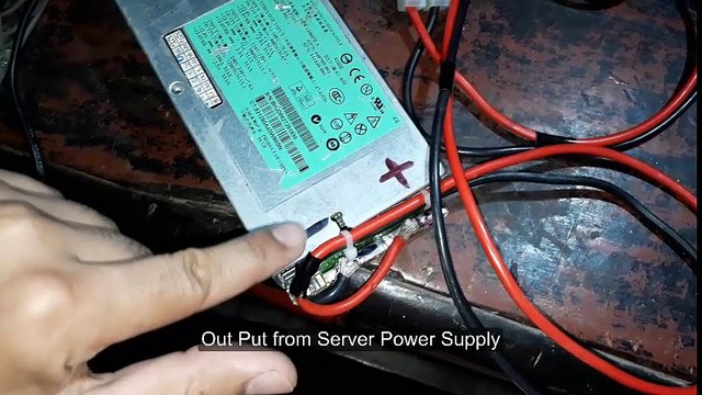 Computer Power Supply for DC Load, DC Fan