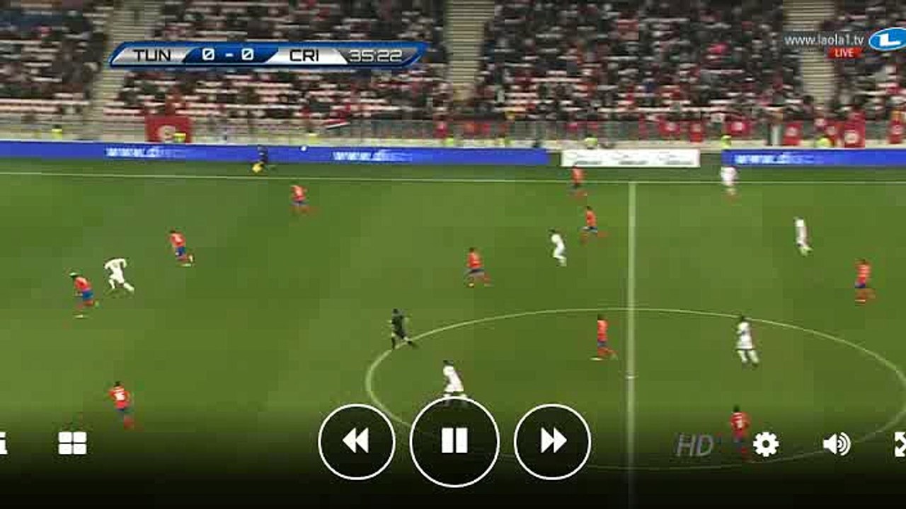 Wahbi Khazri Goal - Tunisia 1 - 0	 Costa Rica 27-03-2018