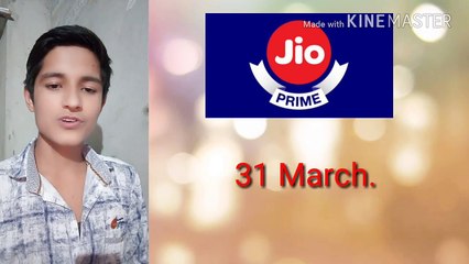 JIO After 31st March.