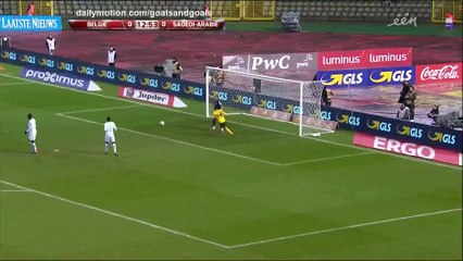Romelu Lukaku Goal HD - Belgium 1 - 0 Saudi Arabia - 27.03.2018 (Full Replay)