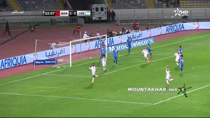 Goal Ayoub El Kaabi vs Uzbakistan هدف أيوب الكعبي ضد أوزبكستان