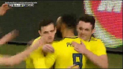 Matt Phillips Goal HD - Hungary 0 - 1 Scotland - 27.03.2018 (Full Replay)