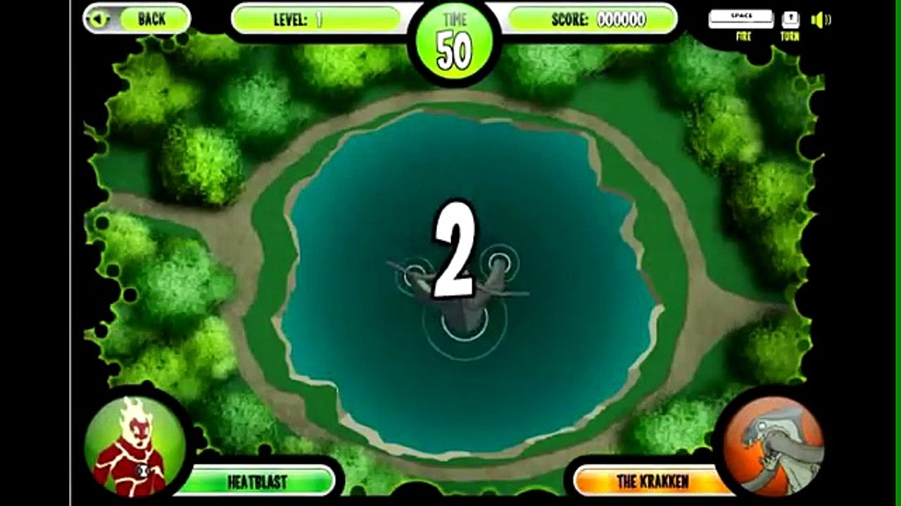 BEN 10 - KRAKKEN ATTACK - Ben 10 Games
