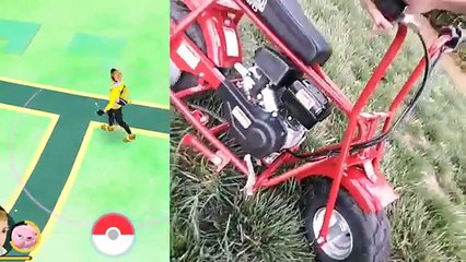 WEIRD GRANDMA & SLIMY GRANDSON! 5 Months of POKEMON GO #25 (FGTEEV Slime Shirt St. Lucia Recap)