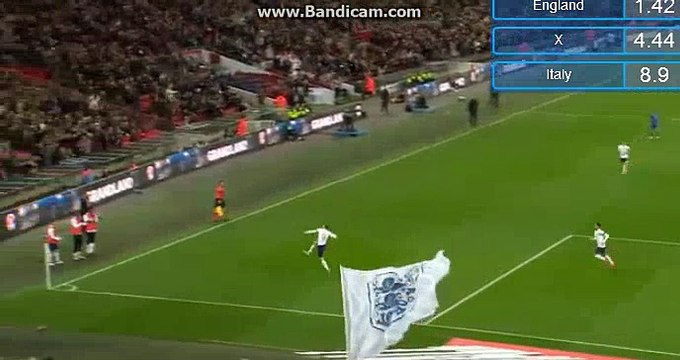 Jamie Vardy Goal HD England 1-0 Italy