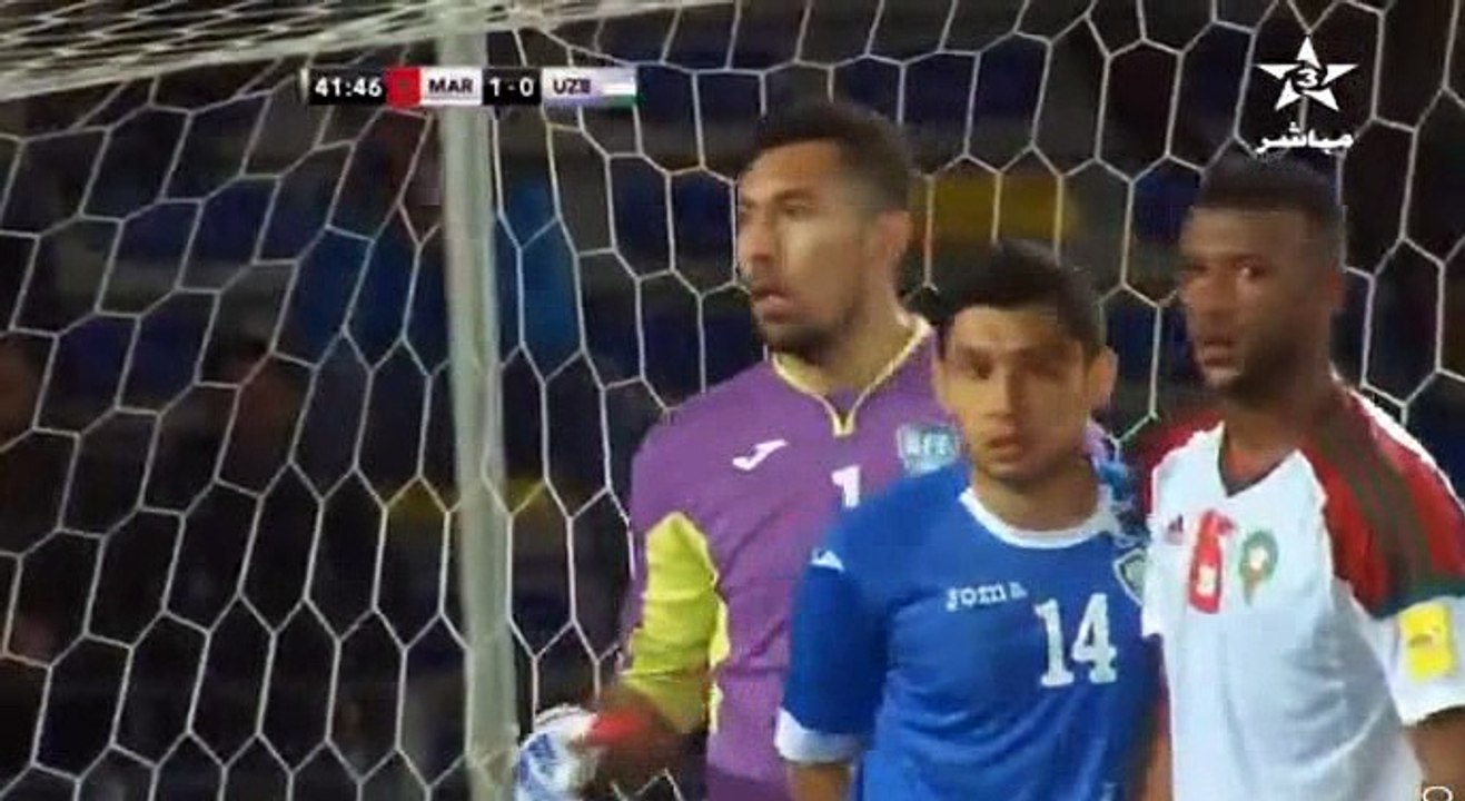 Manuel da Costa Goal HD -  Morocco	2-0	Uzbekistan 27.03.2018