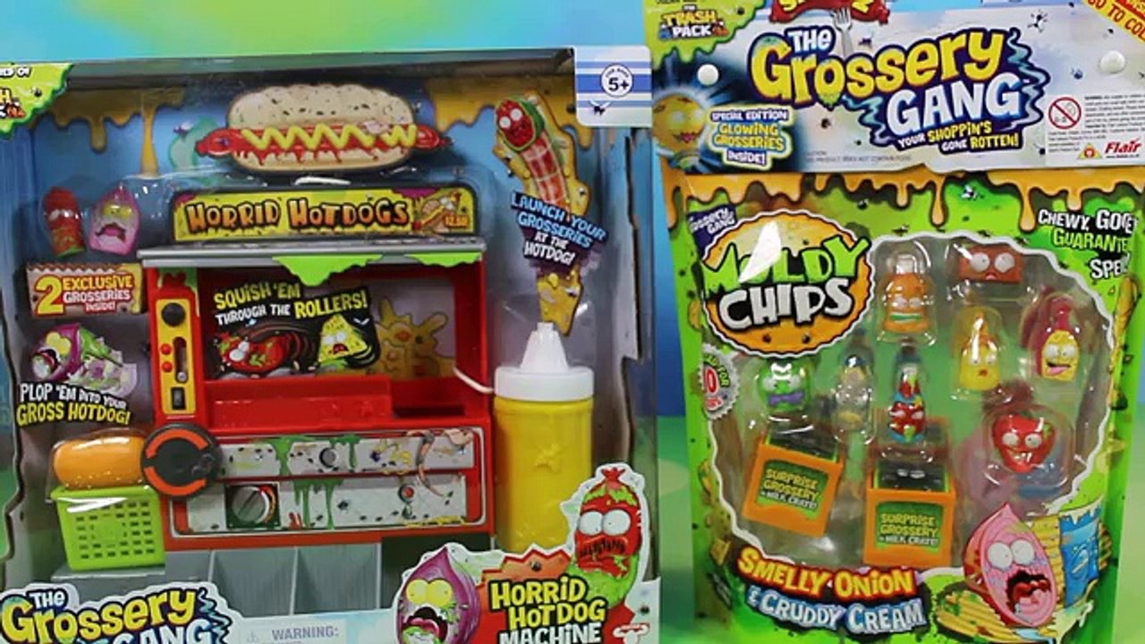 Grossery Gang - Maszyna do hot dogów i spleśniałe chipsy - bajka po polsku