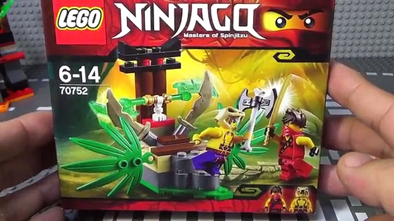 레고 닌자고 정글트랩 카이 vs 크라이트 원소 토너먼트 전투 Lego 70752 Jungle Trap 조립과 스톱모션