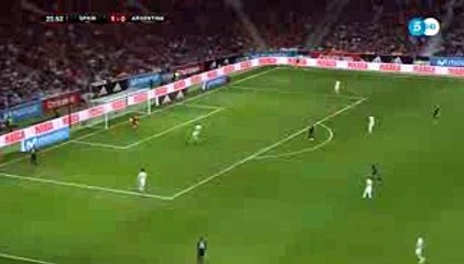 Isco Goal - Spain vs Argentina  2-0  27.03.2018 (HD)