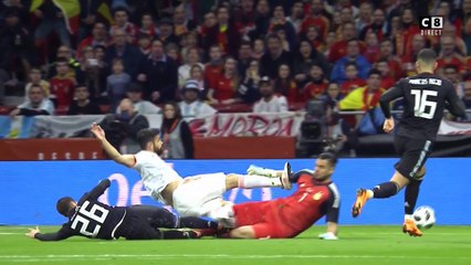 ESPAGNE - ARGENTINE :  Diego Costa se blesse sur l'ouverture du score de la Roja