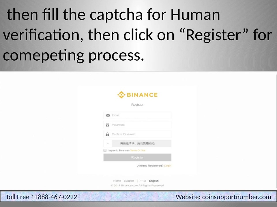 Binance Register and Deposit By Coinsupportnumber