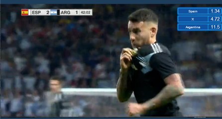 Otamendi Goal HD - Spain 2-1 Argentina 27.03.2018