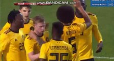 Kevin De Bryne Goal HD - Belgium 4-0 Saudi Arabia  27.03.2018