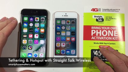 Tethering & Hotspot with Straight Talk Wireless