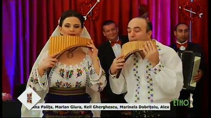 Ruxandra Pitulice si Gheorghe Rizea - Nai (Seara buna, dragi romani! - ETNO TV - 14.02.2018)