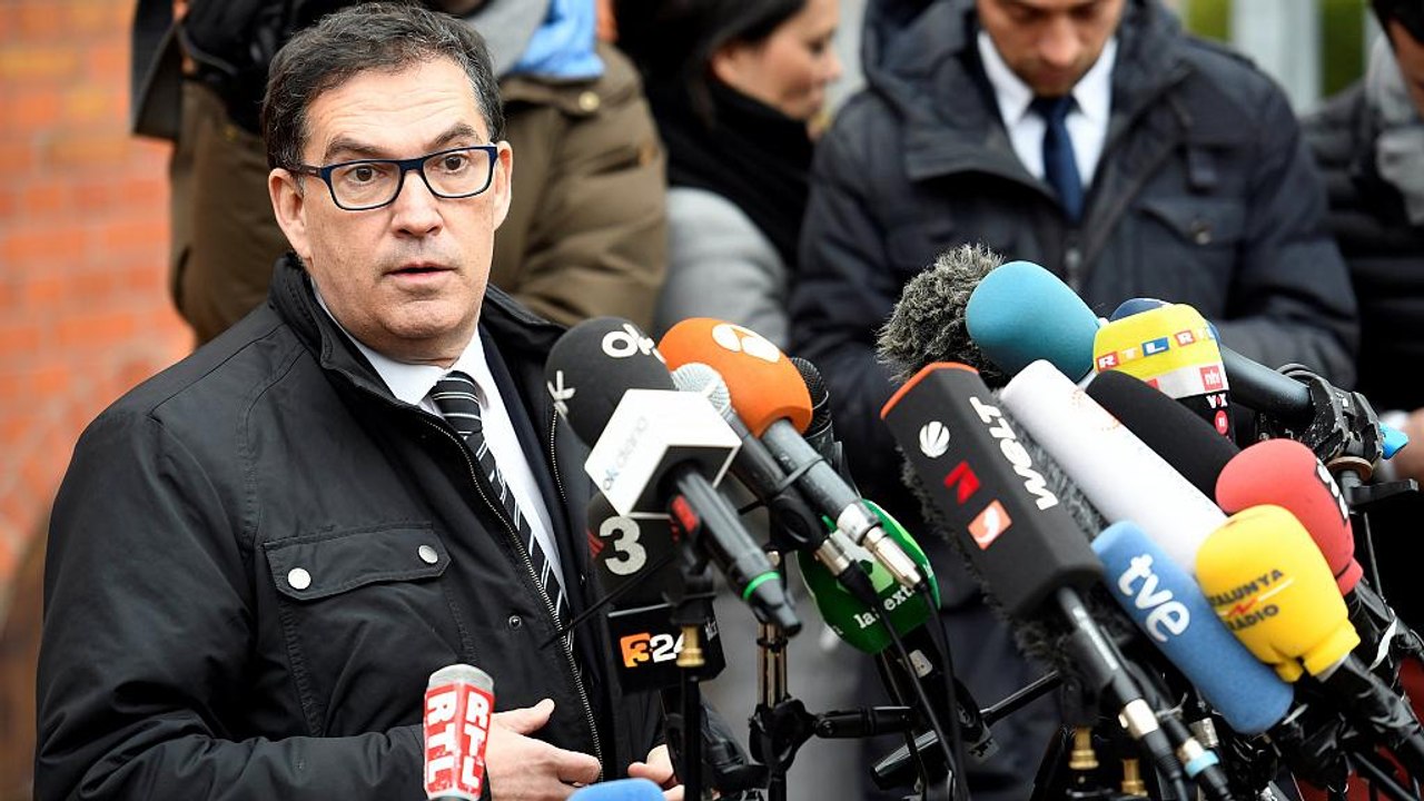 Puigdemont-Botschaft aus Neumünster: 'Kampf für Unabhängigkeit fortsetzen'