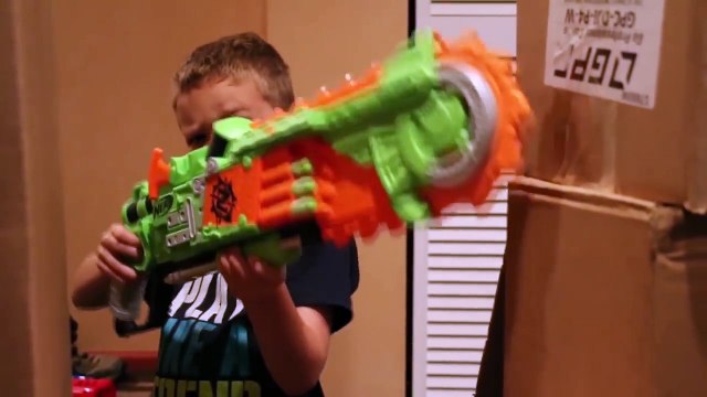 Nerf War: The Ultimate Box Fort