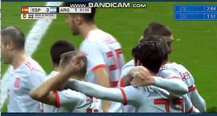 Isco Goal HD - Spain 3-1 Argentina 27.03.2018