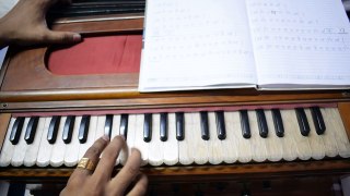 Write singing lessons Alankar play harmonium Class 3 for lesson 5 हार्मोनीयम बजाना सीखे