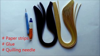 How to make pen stand using paper strips