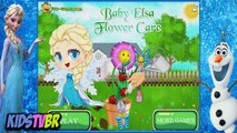 DISNEY PRINCESA ELSA | DISNEY PRINCESS BABY ELSA | BABY   ELSA FLOWER CARE | KIDS TV BR