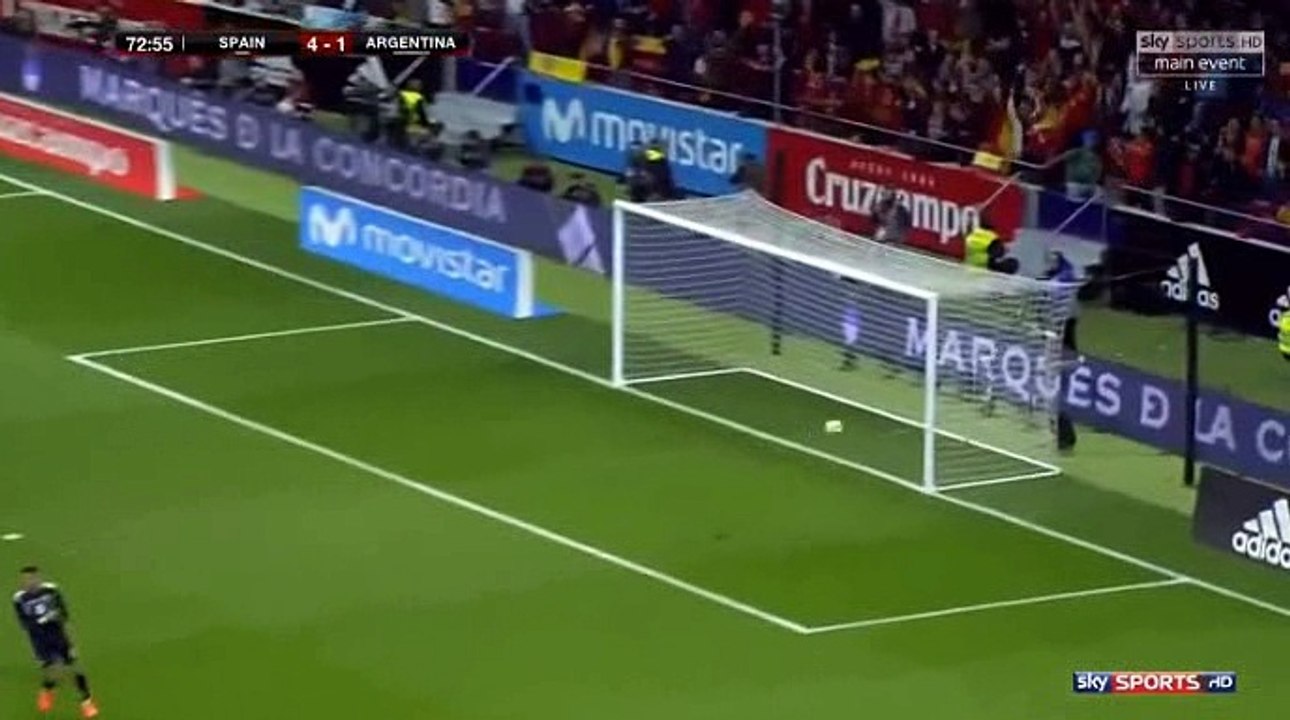 Iago Aspas Goal HD -  Spain	5-1	Argentina 27.03.2018