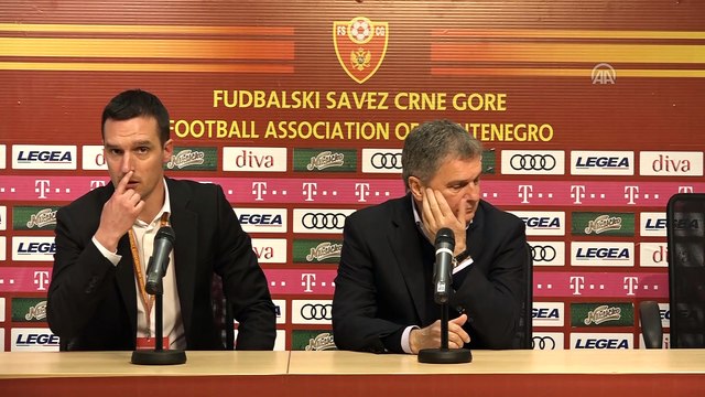 Maçın ardından - Teknik direktör Tumbakovic - PODGORİCA