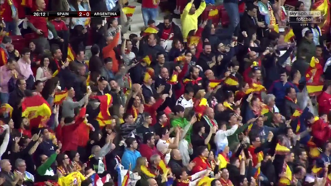 Spain 6 - 1 Argentina