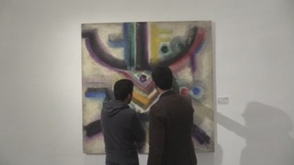 Inauguran en Rabat exposición de Ahmed Cherkaui, uno de los grandes artistas