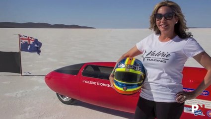 Valerie Thompson Survives A Crash At Over 300 MPH
