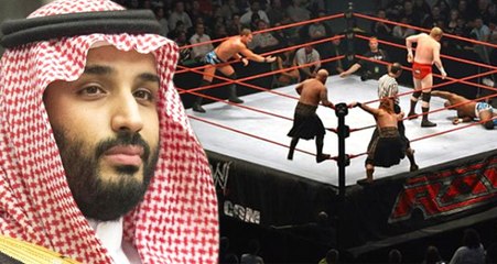 Suudiler Bir İlke Daha İmza Atıyor! Amerikan Güreşi Müsabakasına Ev Sahipliği Yapacak