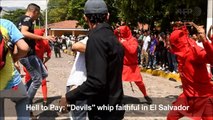 Catholics in El Salvador celebrate the start of holy week